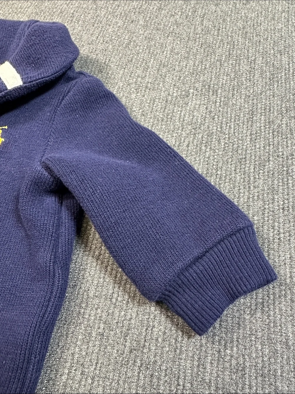 Ralph Lauren Baby Boys Navy One Piece Outfit Coverall Romper Cotton 3 Months